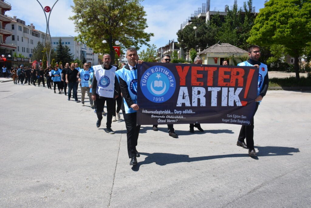 Türk Eğitim Sen Yozgat Basın Açıklaması