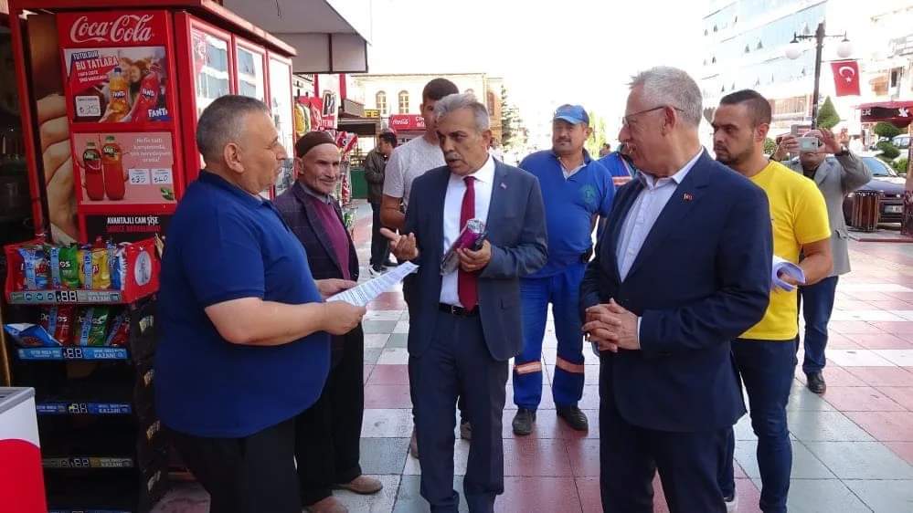 Yozgat Belediyesi Kazım Arslan çöp torbası dağıtımı